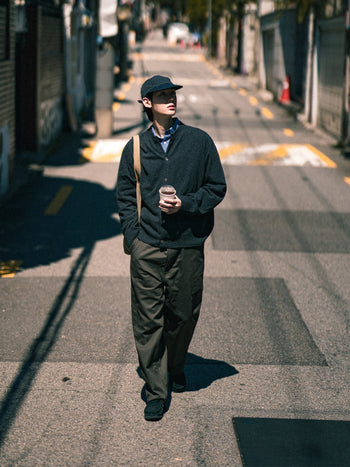 Classic Check Longbill Cap (Gray)
