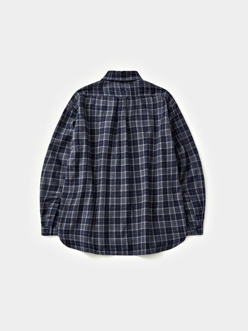 Soft Flannel Shirts (Check Navy)