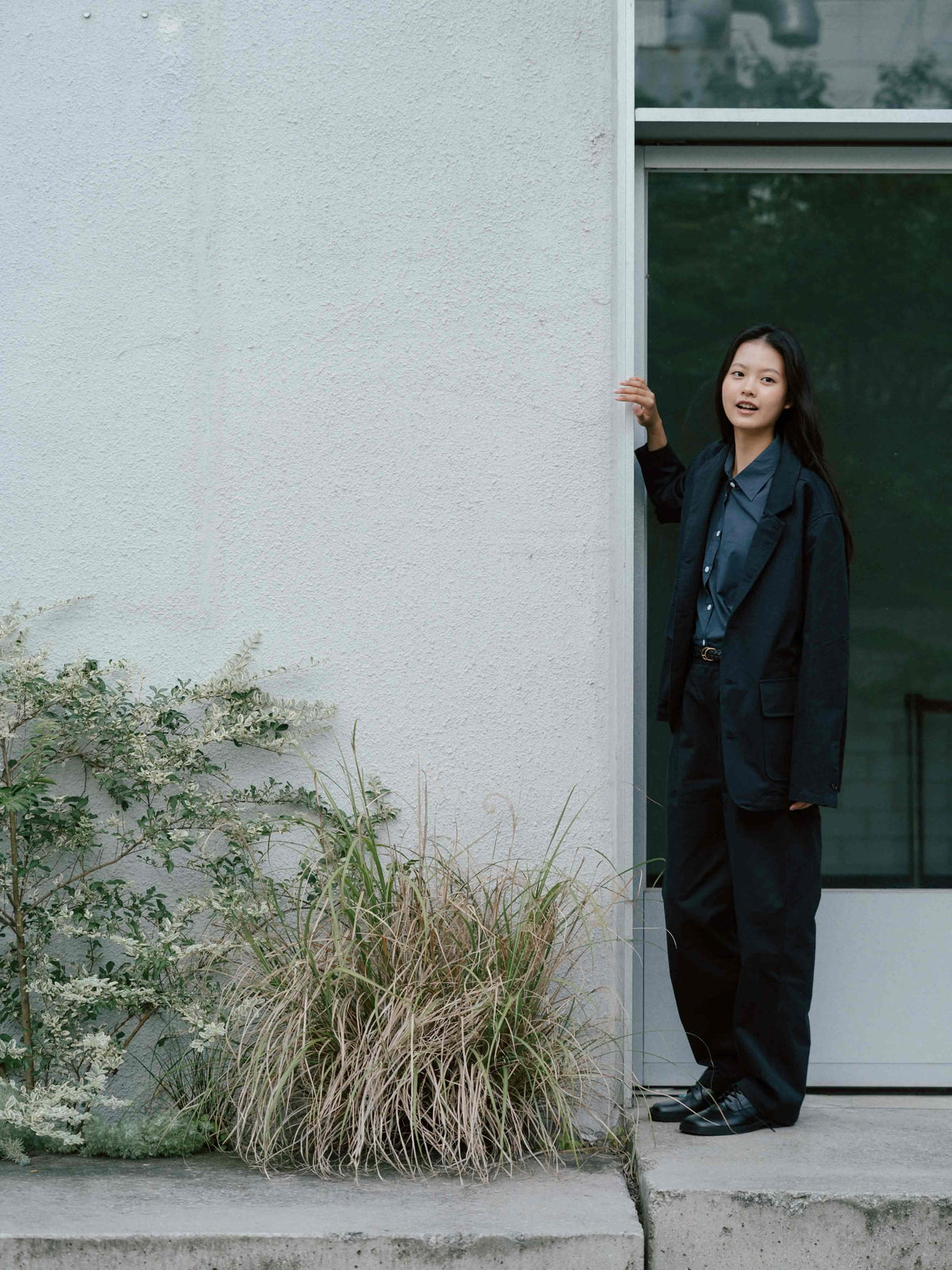 Essential Fine Shirts (Navy)