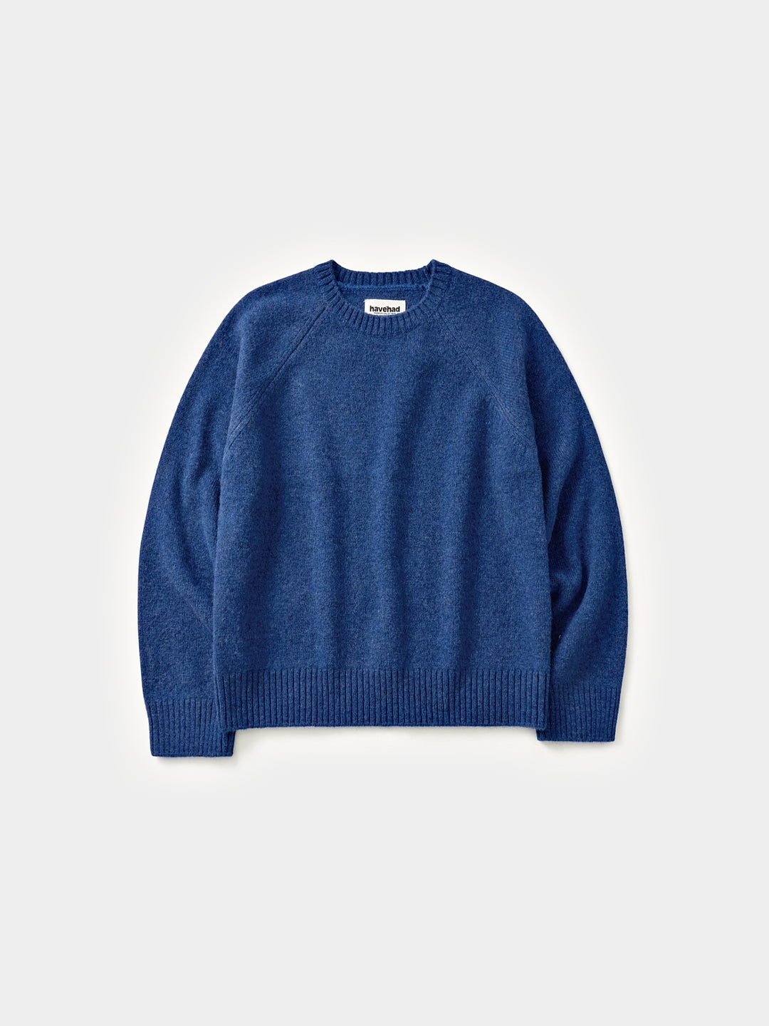 Shaggy Dog Round Knit (Blue)