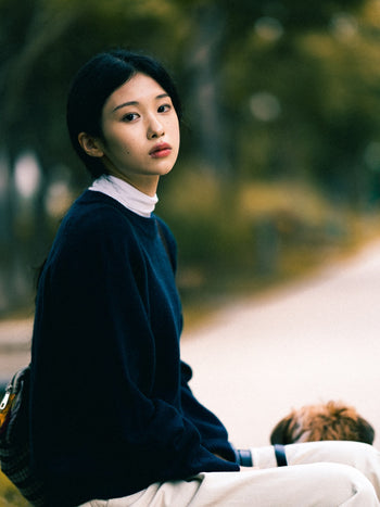 Yak Wool Crewneck Sweater (Gray)