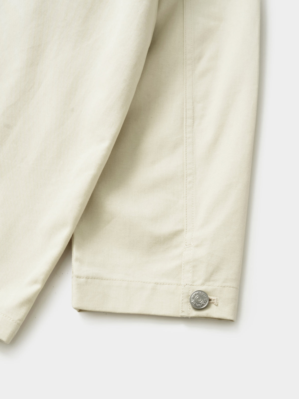 Twill Cotton Chore Jacket (Ecru)