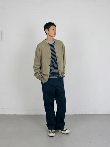 Stripe Long Sleeve Tee (Stripe Navy)