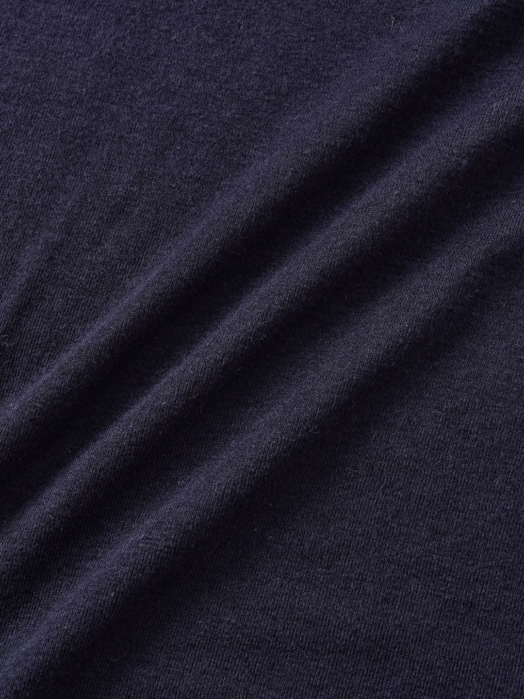 Essential Mock Neck Tee (Navy)