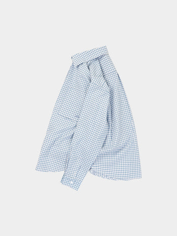 Breeze Logo Check Shirts (Check Blue)