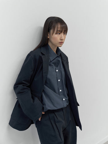 Essential Fine Shirts (Navy)