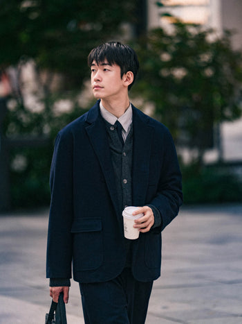 (Set) City Wool Set-up (Charcoal)