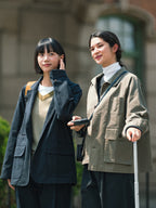City Worker Club Jacket (Khaki Gray)