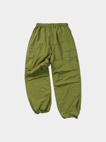 Light Cargo String Pants (Olive)