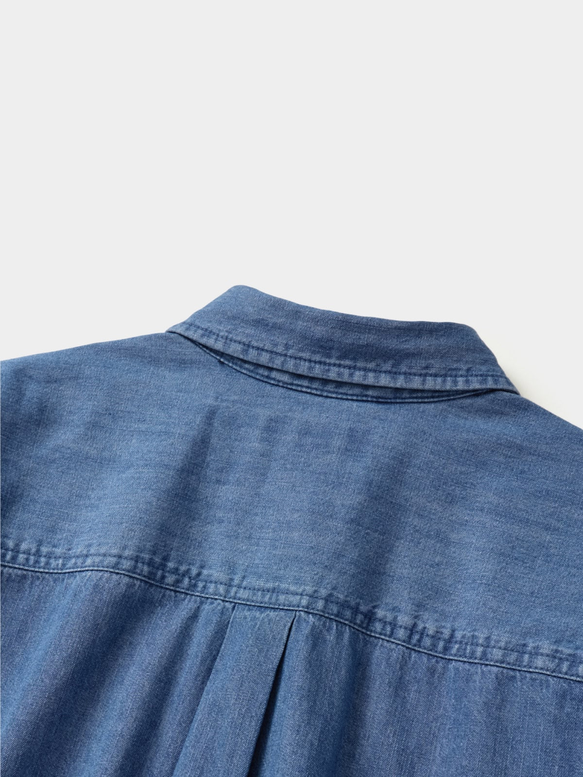 Double Pocket Denim Shirts (Denim Blue)