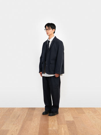 25ss City Worker Pin-tuck Trouser - Navy | A2 (L)