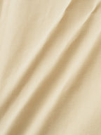 Herringbone Twill Fatigue Skirt (Butter)