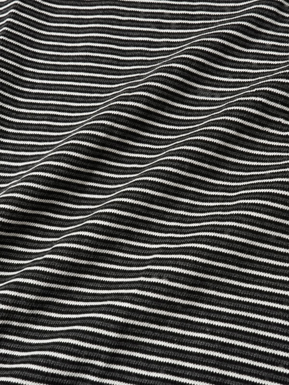 Double Stripe String Tee (Black)