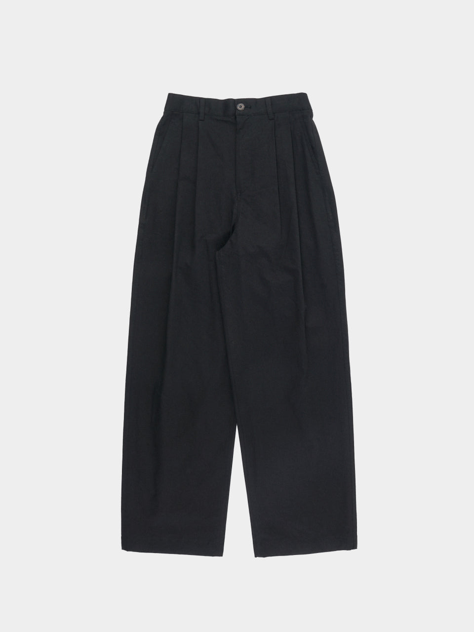 25ss City Worker Pin-tuck Trouser - Black 02 | A1 (M)