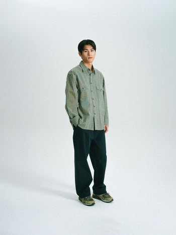 Classic Check Westren Shirts (Brown)