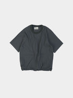 Pocket Volume String Half Tee (Charcoal)