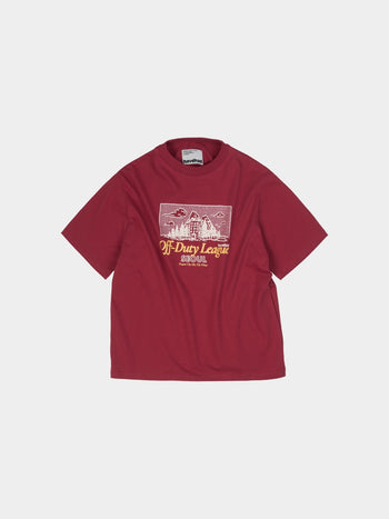 ODL Mountain Half Sleeve Tee (Red)