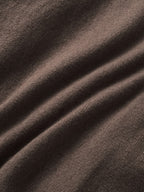 Daily Wool Round Cardigan (Brown)