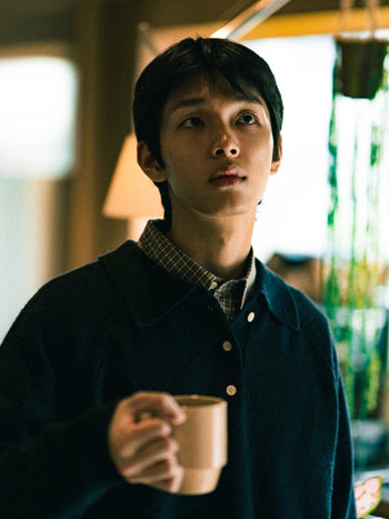 Yak Wool Collar Knit (Beige)