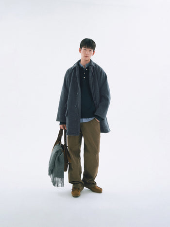 City Wool Half Coat (Black)