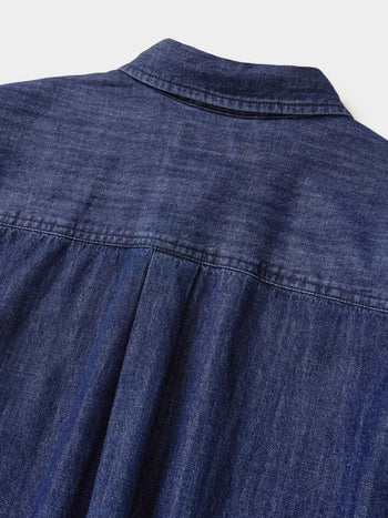 Double Pocket Denim Shirts (Denim Navy)
