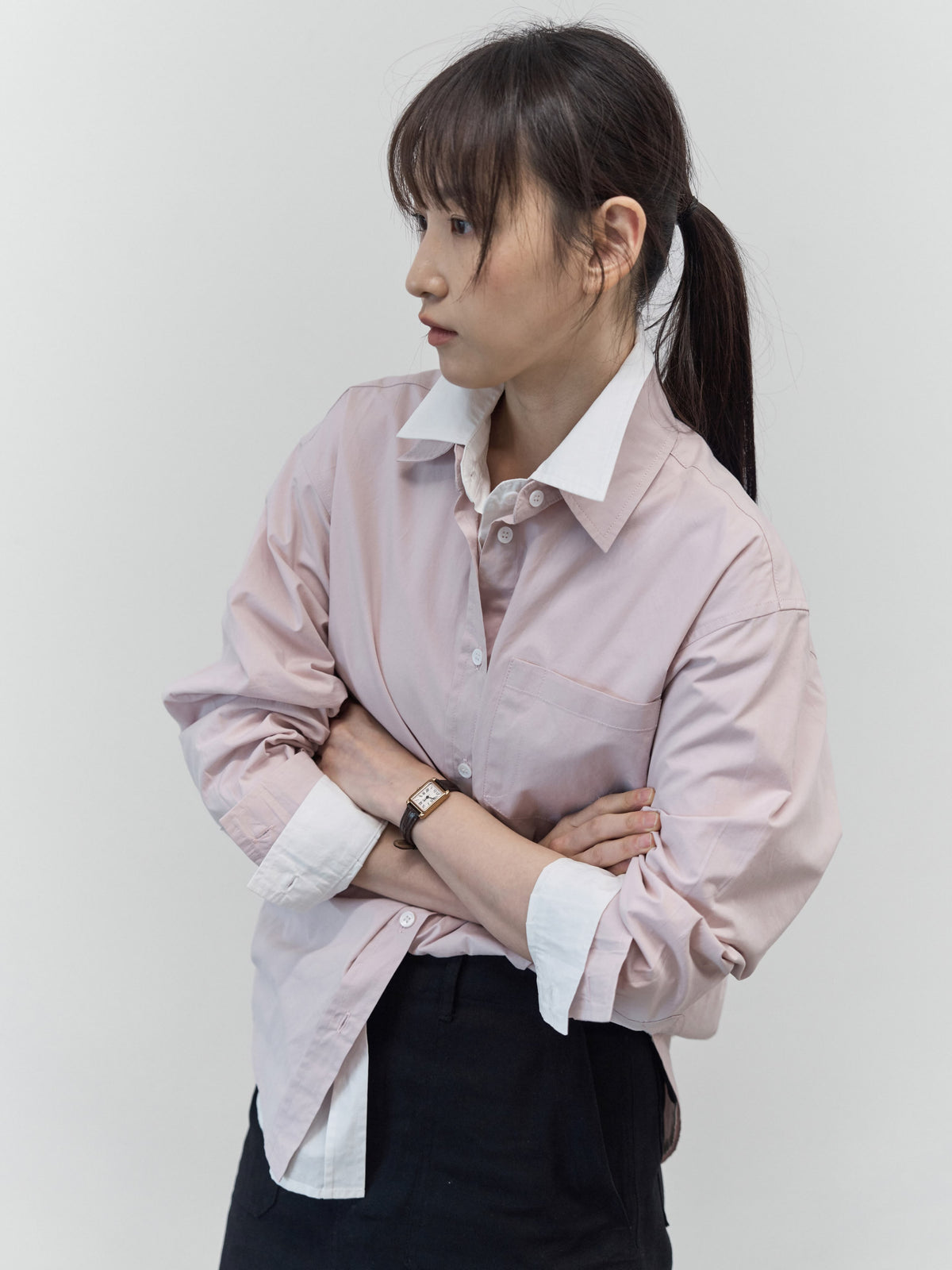 Essential Fine Shirts (Light Pink)