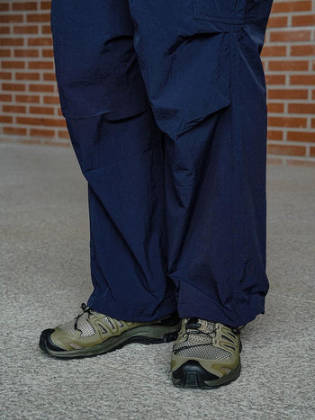 Light Cargo String Pants (Navy)