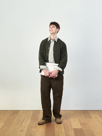 Light Wholegarments Cardigan (Charcoal)