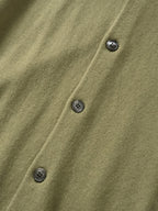 Daily Wool Round Cardigan (Olive)