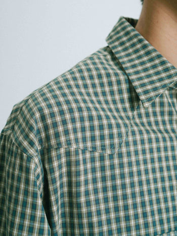 Classic Check Westren Shirts (Brown)