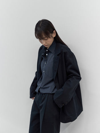 Essential Fine Shirts (Navy)
