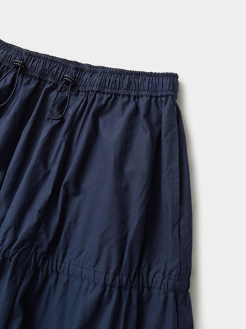 Light String Tiered Skirt (Navy)