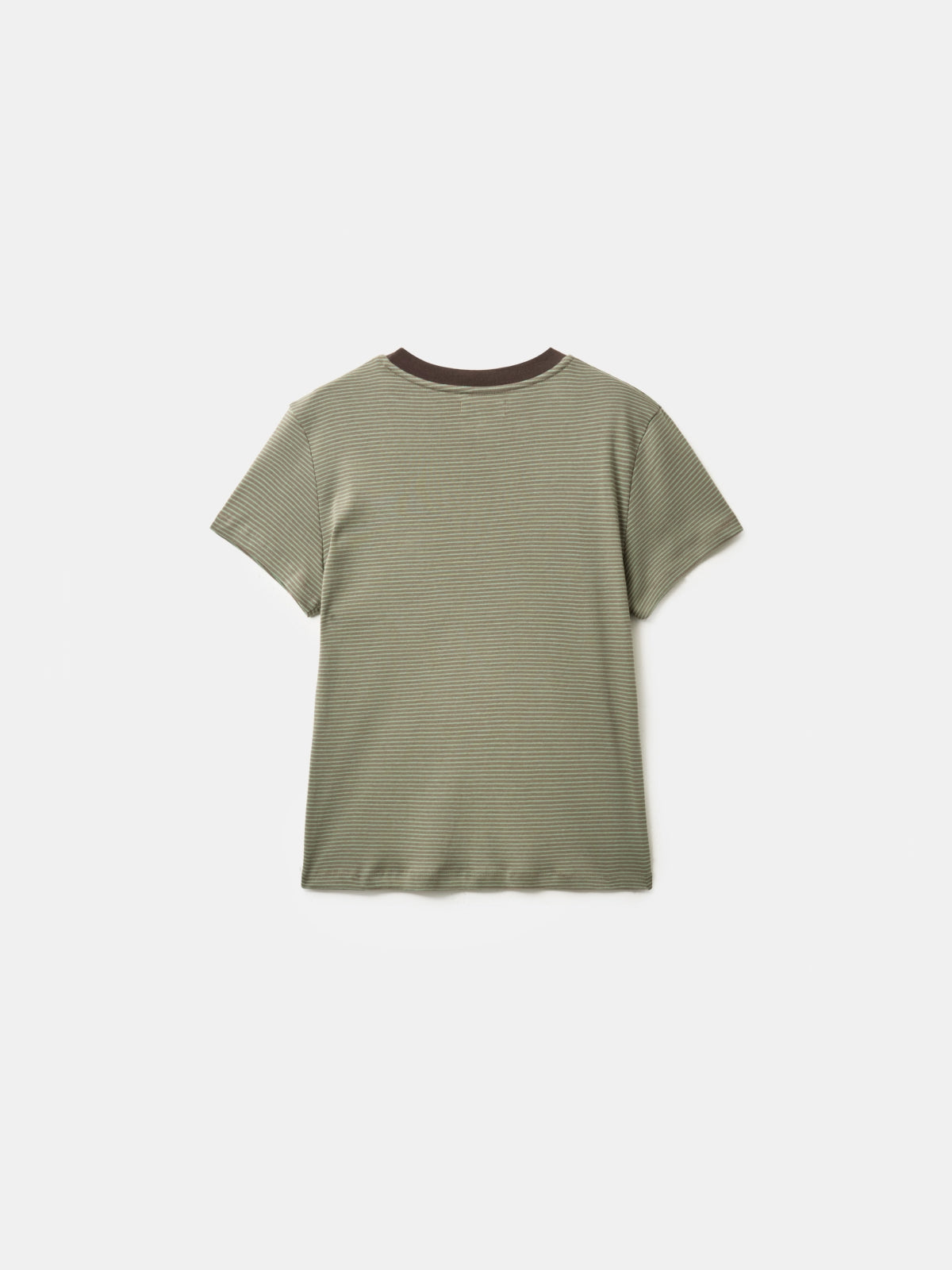 Classic Stripe Tee (Brown)