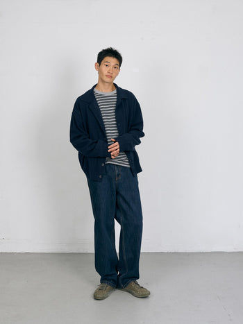 One Washed Denim Pants (Denim Blue)