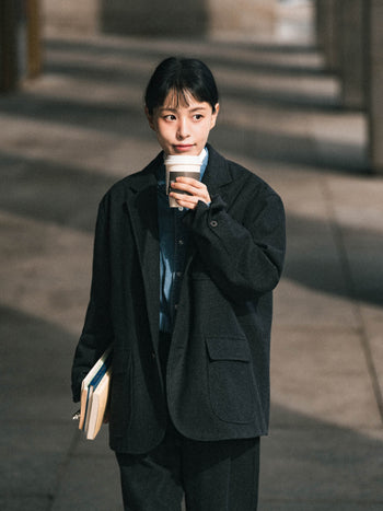 City Wool Club Jacket - Navy | A1 (M)