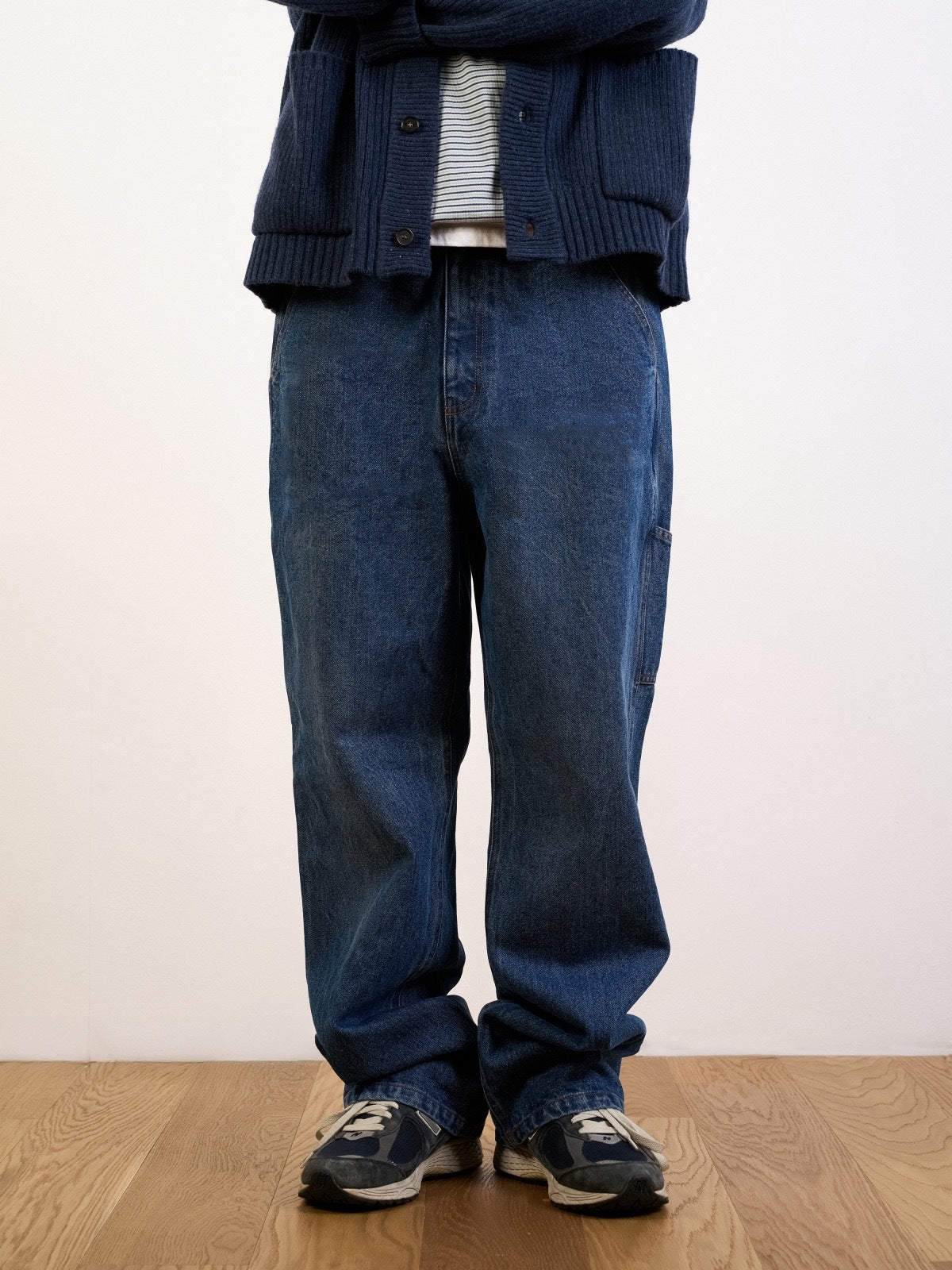 Heavy Cotton Carpenter Pants (Ecru)
