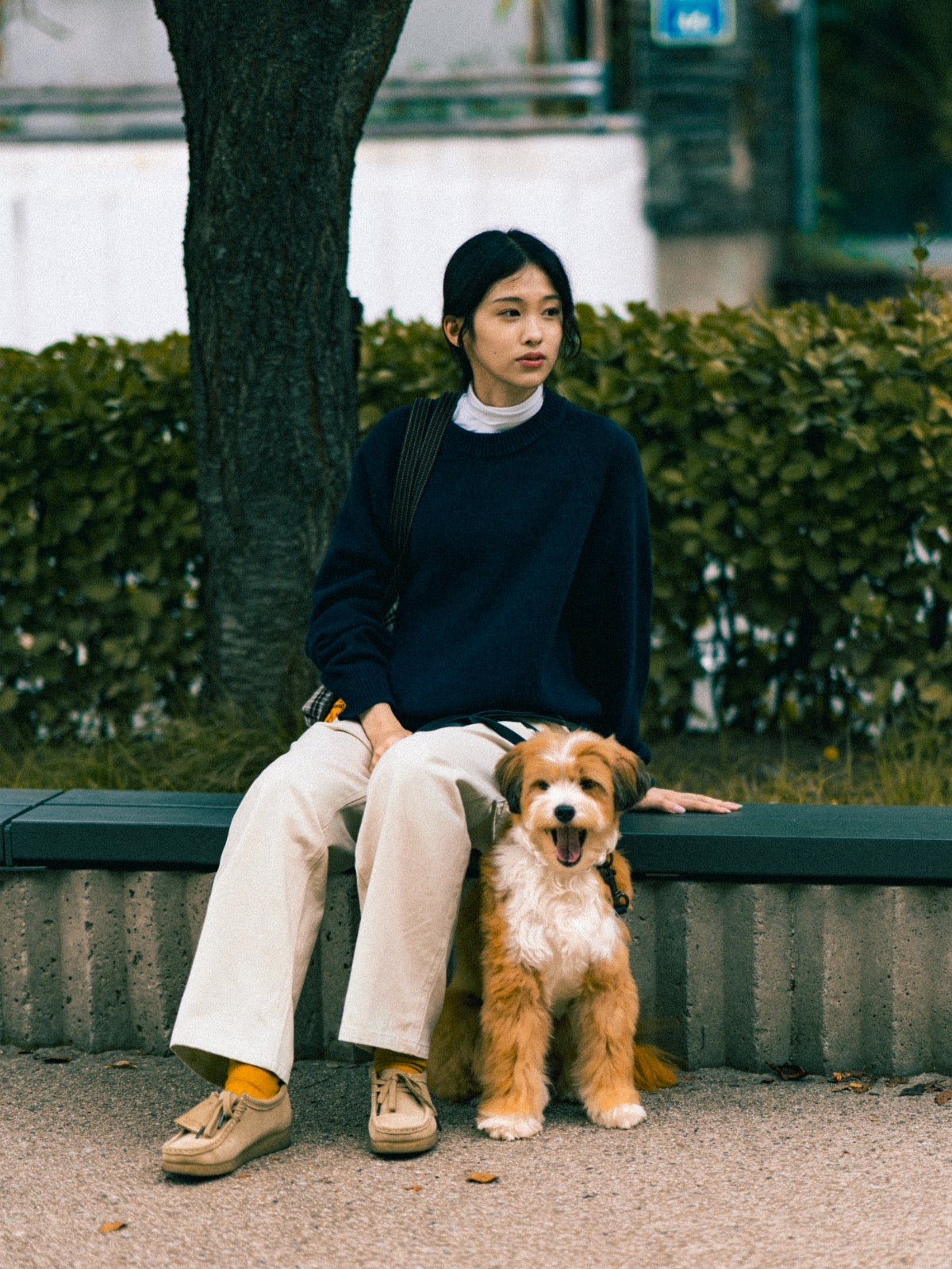 Heavy Cotton Carpenter Pants (Khaki)
