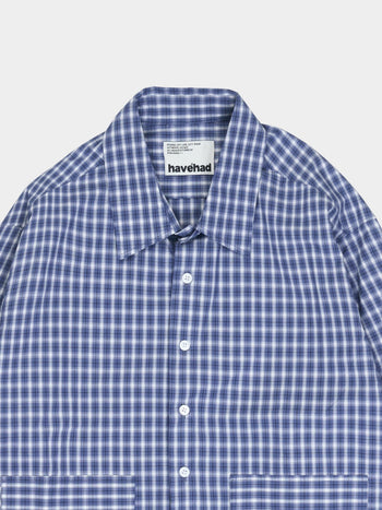 Classic Check String Shirts (Classic Blue)