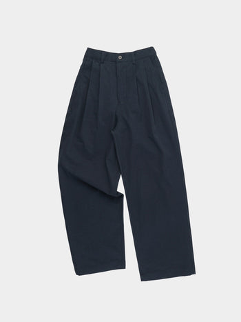 25ss City Worker Pin-tuck Trouser - Navy | A2 (L)
