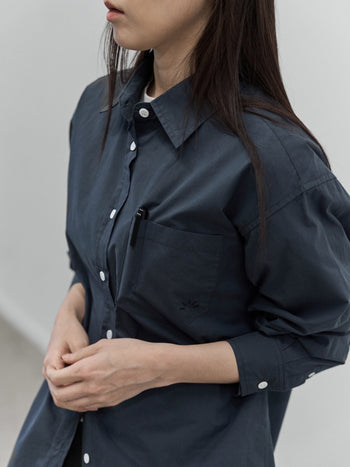 Essential Fine Shirts (Navy)