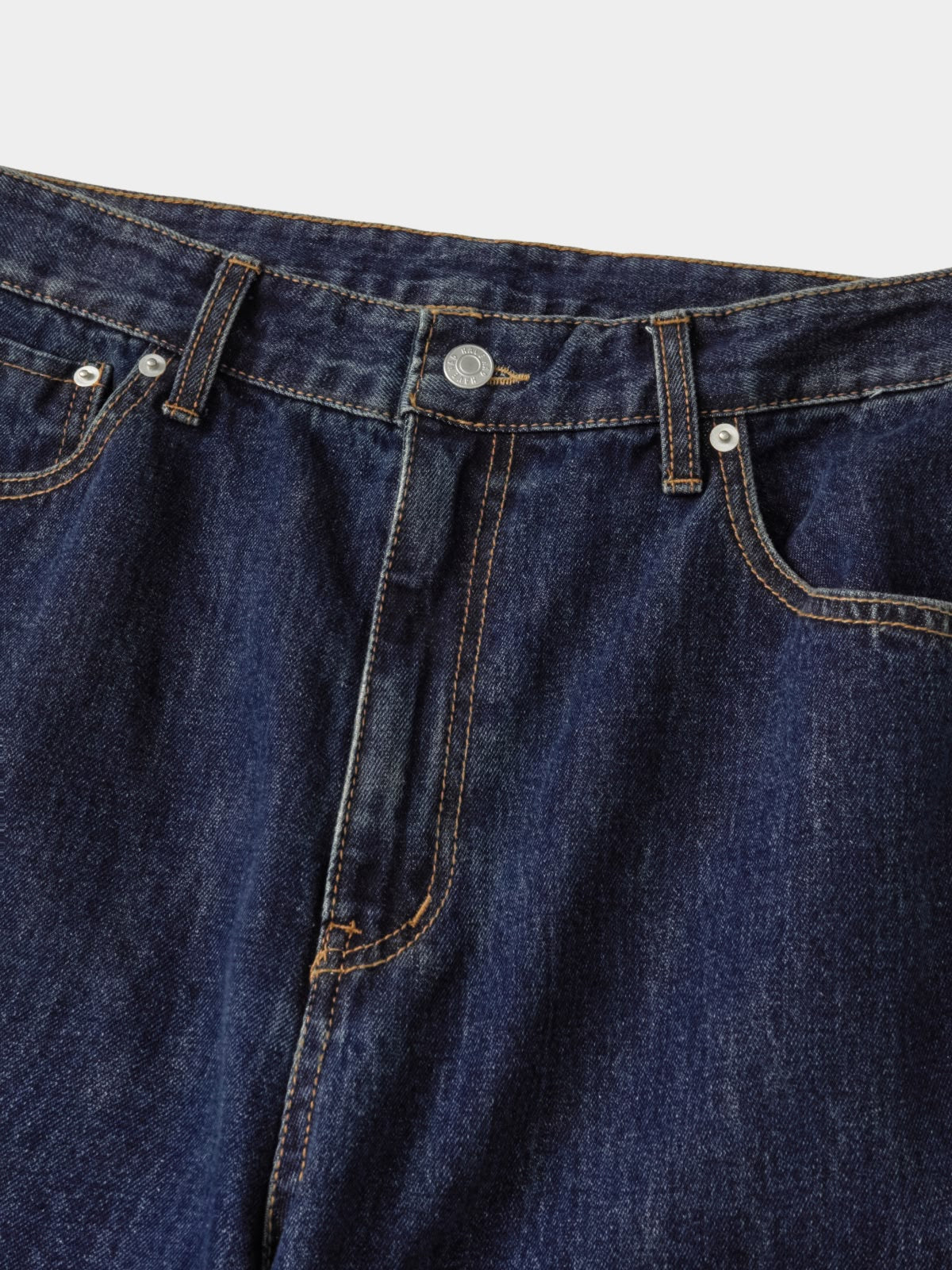 One Washed Denim Pants (Denim Blue)