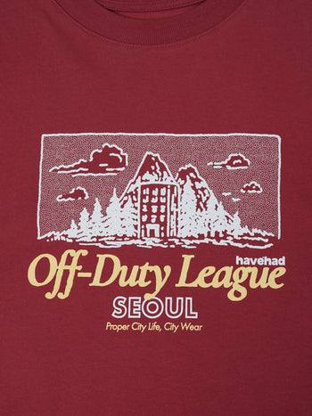 ODL Mountain Half Sleeve Tee (Red)