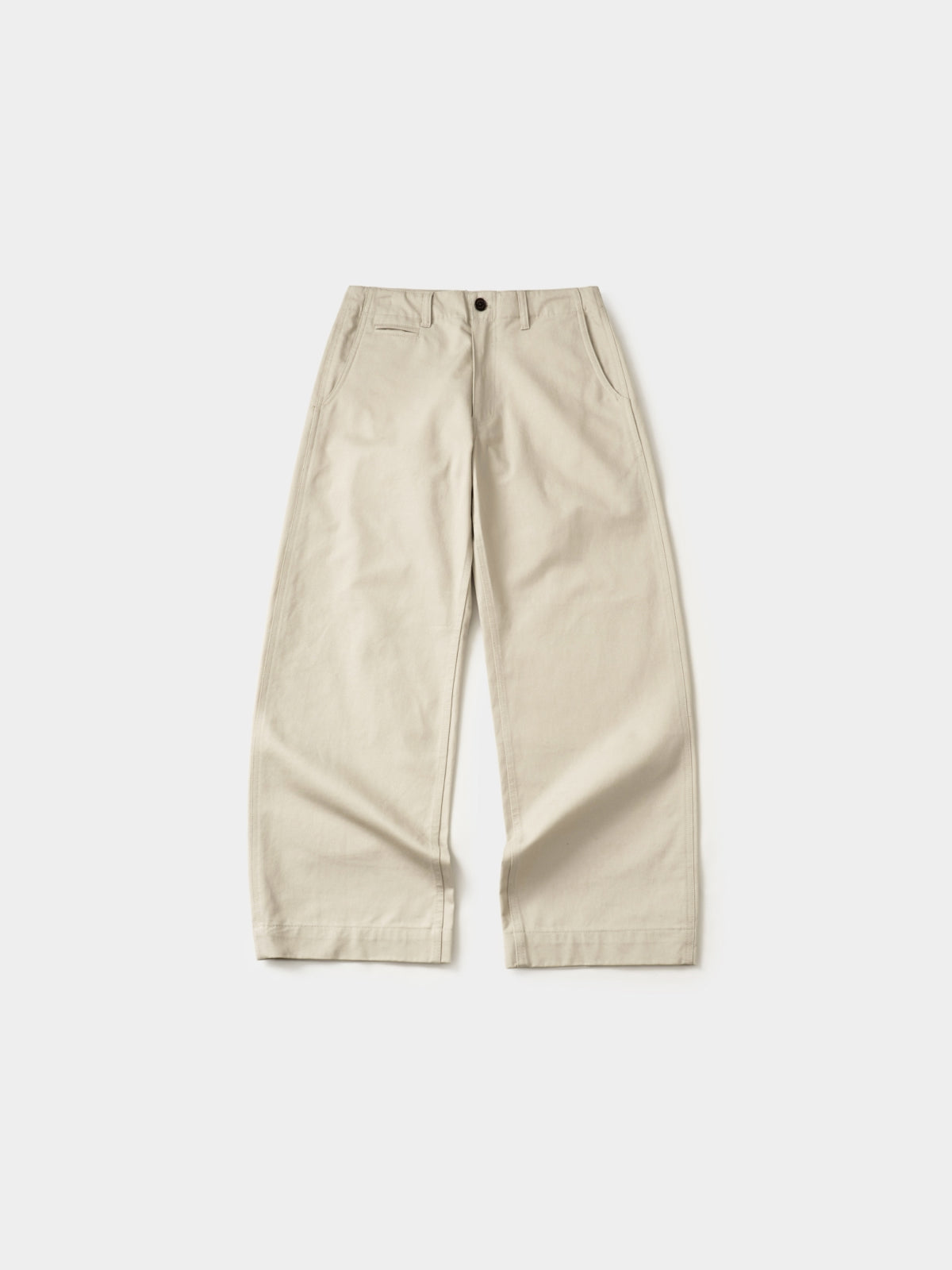 Essential Classic Chino Pants (Ecru)