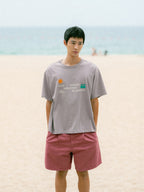 Sea&Sun Washed Pin-tuck Shorts (Pink)