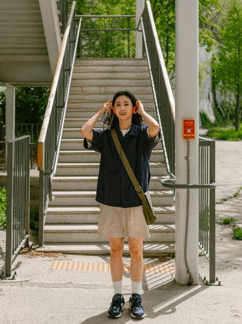 City Summer Light Banding Shorts (Navy)