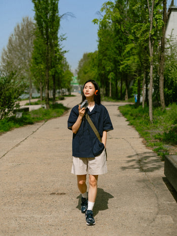 City Summer Light Banding Shorts (Charcoal)