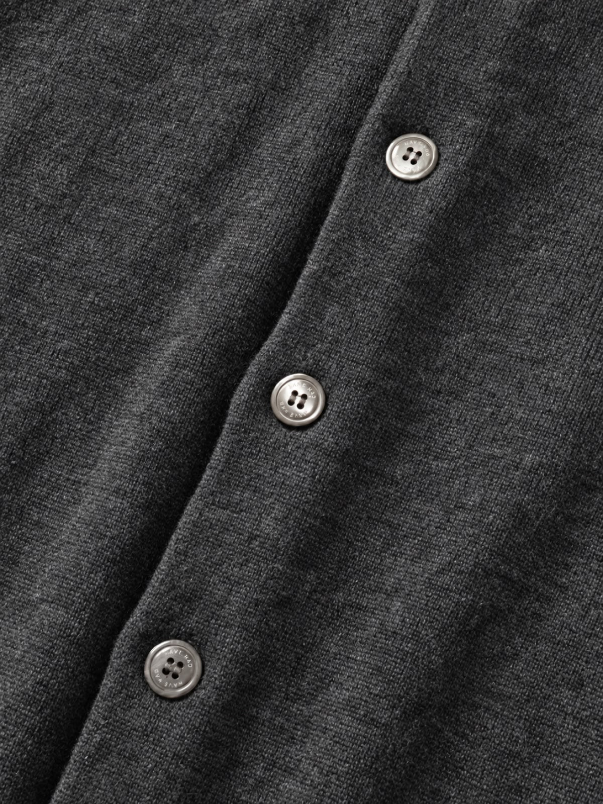 Daily Wool Collar Cardigan (Gray)
