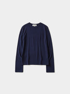Mellow Slim Long Sleeves T-Shirt (Navy)