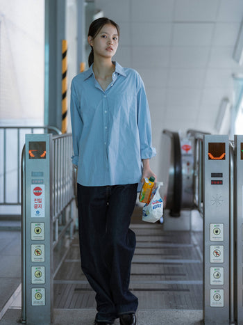 Essential Fine Shirts (Light Blue)