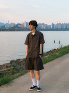 City Summer Light Banding Shorts (Navy)